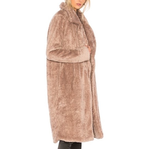 Lovers + Friends x REVOLVE Teddy Faux Fur Coat - Picture 6 of 9